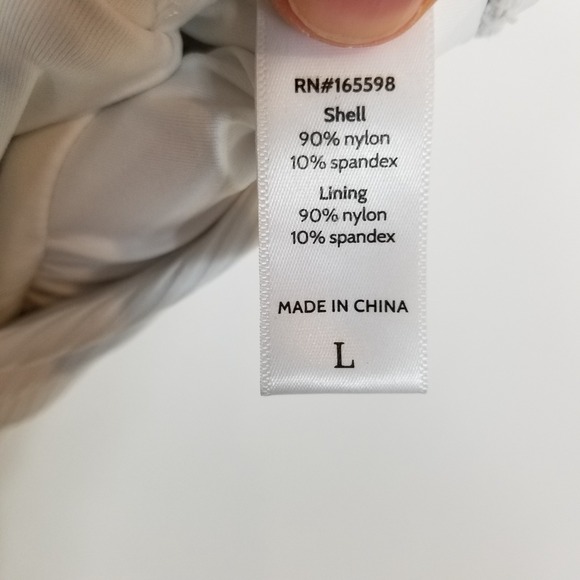 Andie Mykonos Ribbed One-Piece Swimsuit Women S L White Bikini Summer Beach Boho - Picture 9 of 9